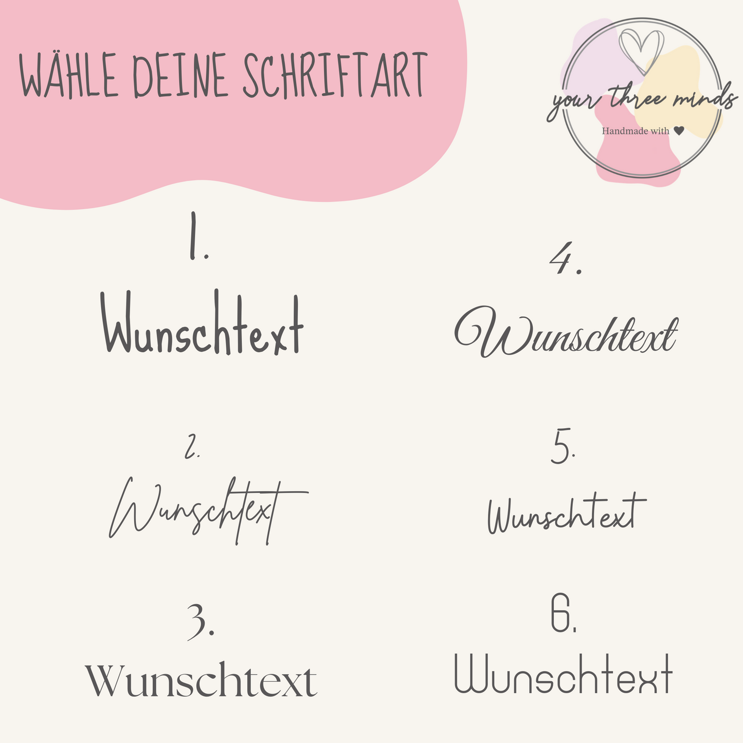 Kugelschreiber personalisiert / Kleines Mitbringsel / Geschenkidee / Kleines Dankeschön
