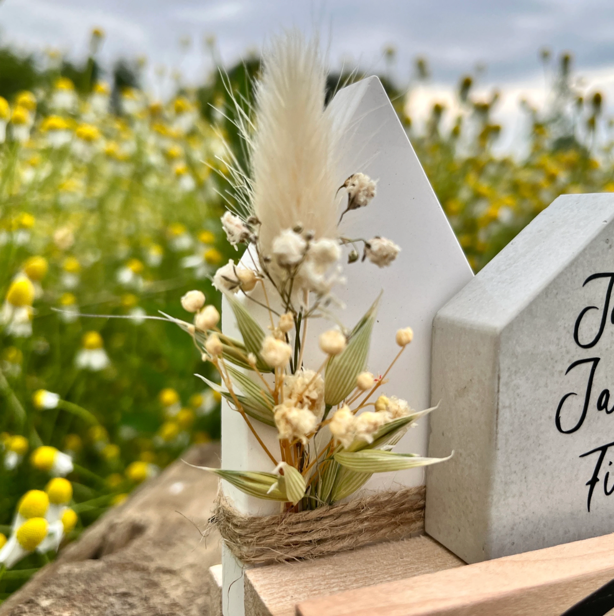 Dekoaufsteller/ personalisiert / Schild Familie / Geschenk Einzug/Hochzeit