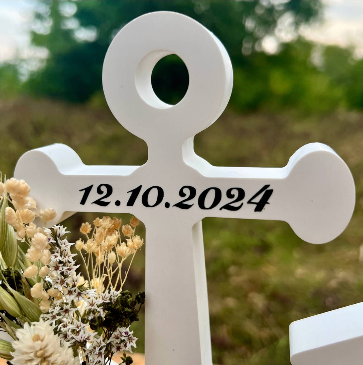 Hochzeitsgeschenk Anker / maritimes Geschenk zur Hochzeit / Geschenk für das Brautpaar