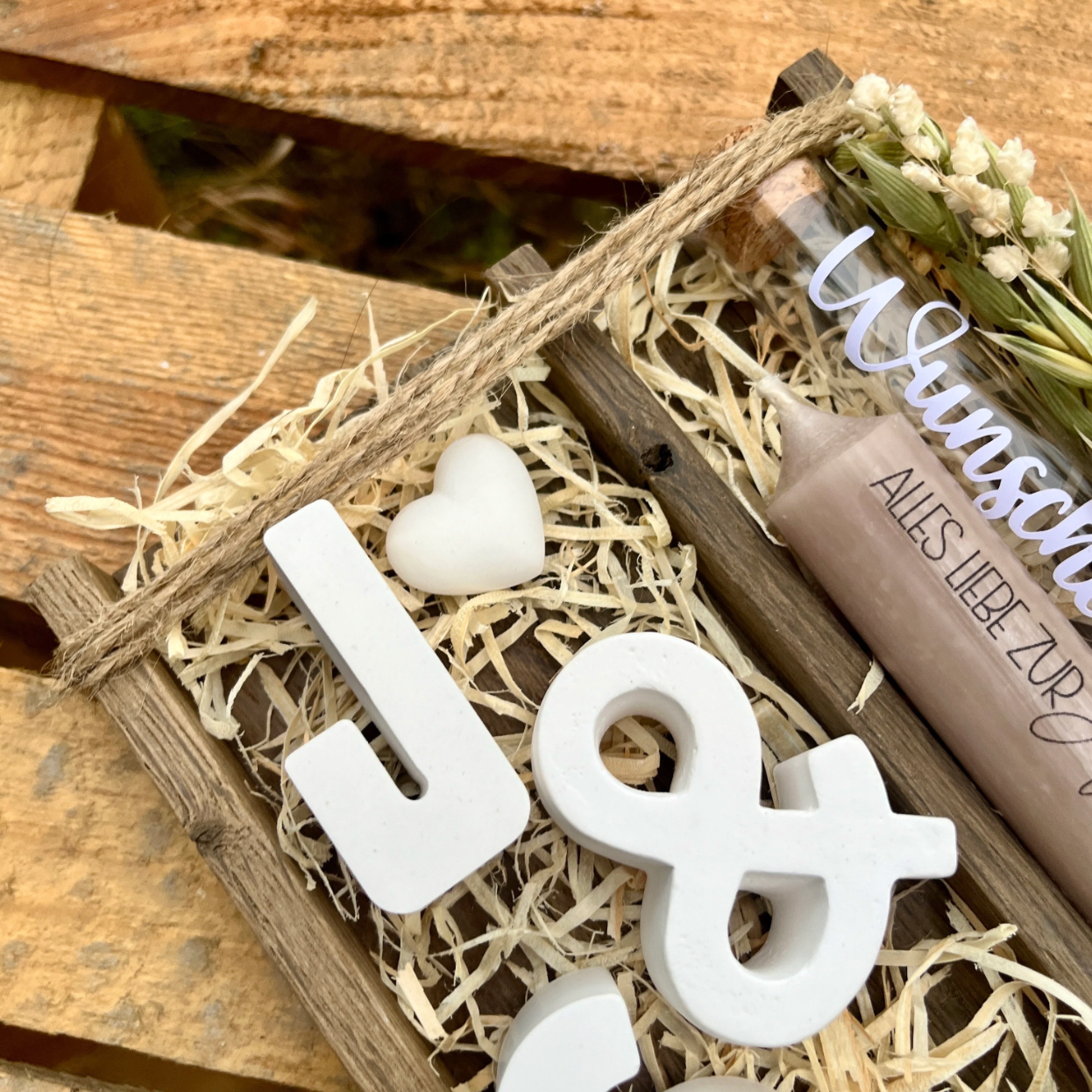 Hochzeitsgeschenk „Du&Ich“ / Geschenk Hochzeit/ Geldgeschenk / personalisiertes Geschenk/ Wunscherfüller