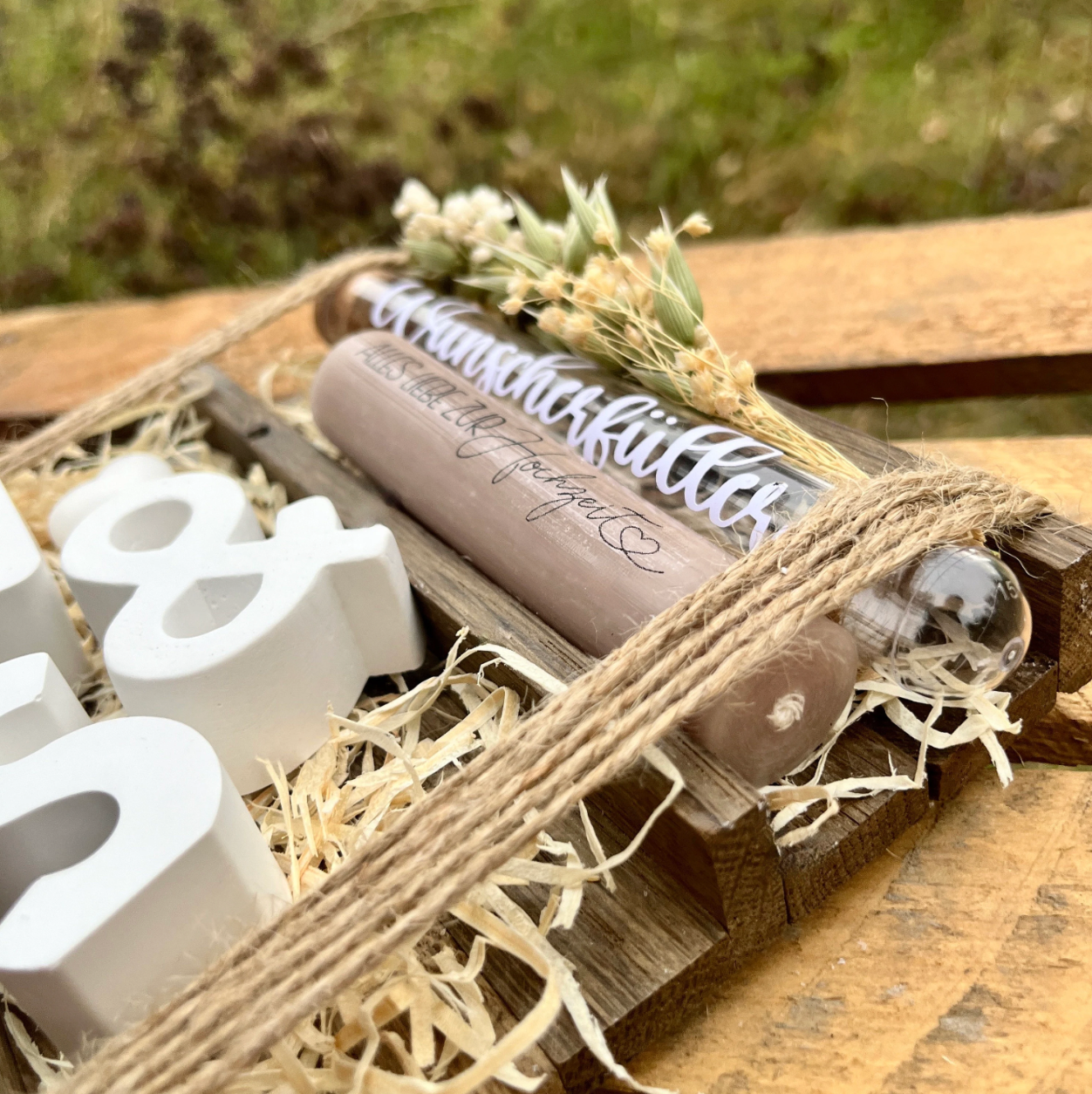 Hochzeitsgeschenk „Du&Ich“ / Geschenk Hochzeit/ Geldgeschenk / personalisiertes Geschenk/ Wunscherfüller