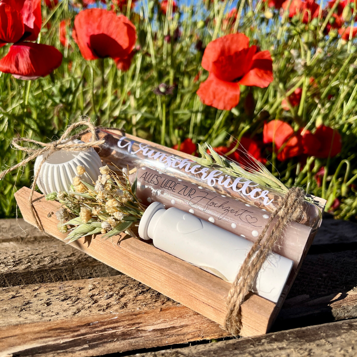 Hochzeitsgeschenk „Vase“ / Geschenk Brautpaar/ Geldgeschenk / personalisiertes Geschenk/ Wunscherfüller