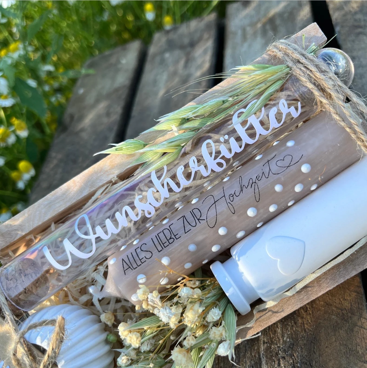 Hochzeitsgeschenk „Vase“ / Geschenk Brautpaar/ Geldgeschenk / personalisiertes Geschenk/ Wunscherfüller