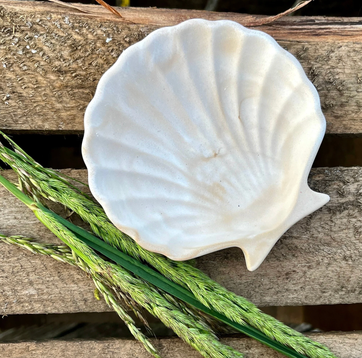 Schmuckschale / Muschel /Dekoschale / Ringschale