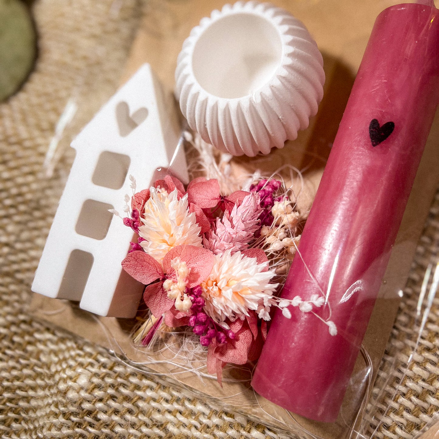 Kleines Mitbringsel / Kerzengeschenk / Kleines Dankeschön / Für Dich von Herzen / Lichthaus