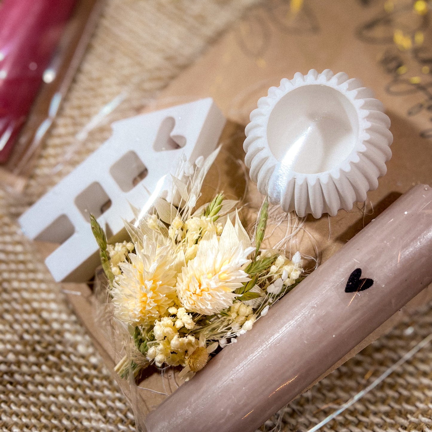Kleines Mitbringsel / Kerzengeschenk / Kleines Dankeschön / Für Dich von Herzen / Lichthaus