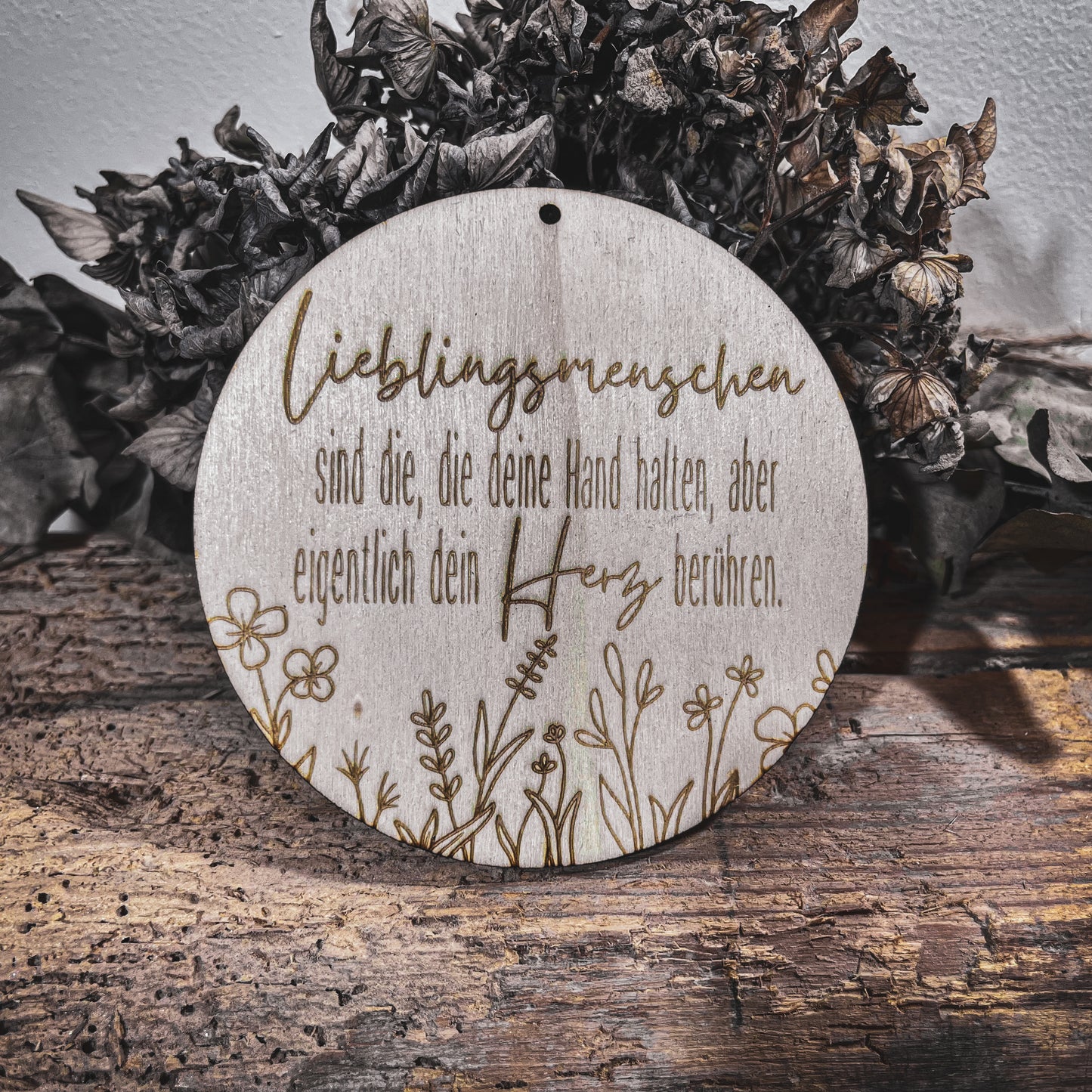 Geschenkanhänger / Abschiedsgeschenk / kleines Mitbringsel / Geschenkschild