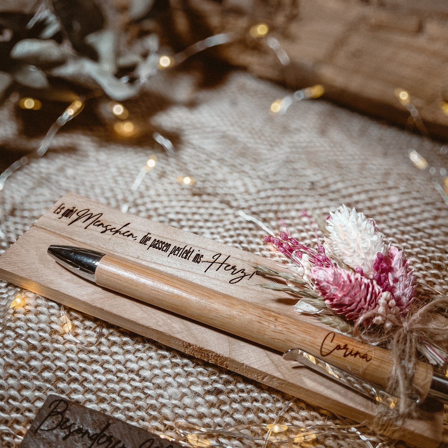 Kugelschreiber personalisiert / Kleines Mitbringsel / Geschenkidee / Kleines Dankeschön