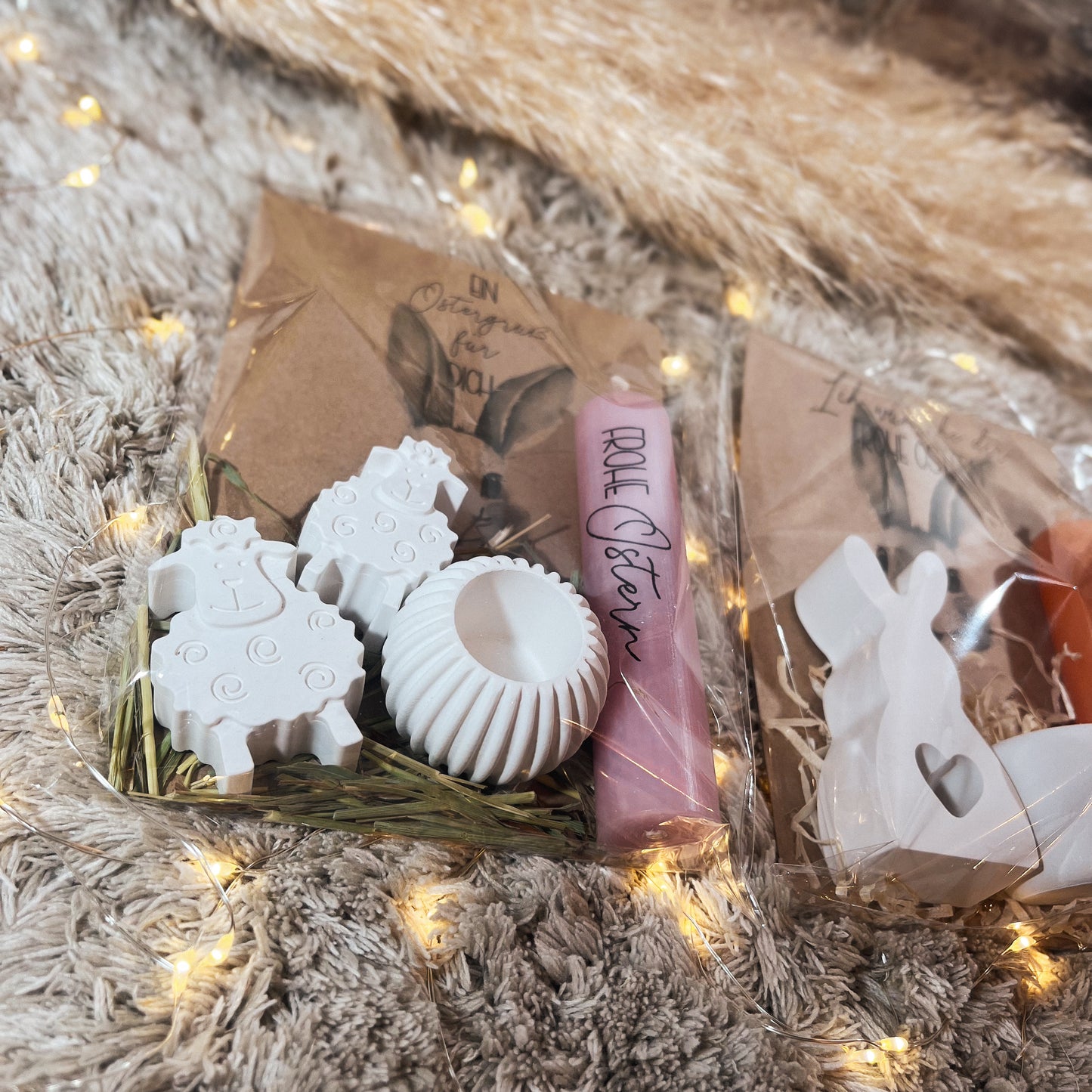 Ostergeschenk / kleine Tüte zu Ostern / Mitbringsel Ostern