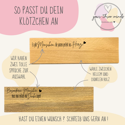 Kugelschreiber personalisiert / Kleines Mitbringsel / Geschenkidee / Kleines Dankeschön