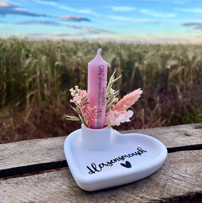 Herzteller Herzensmensch / Kerzengeschenk/ Kerze für einen ganz besonderen Menschen