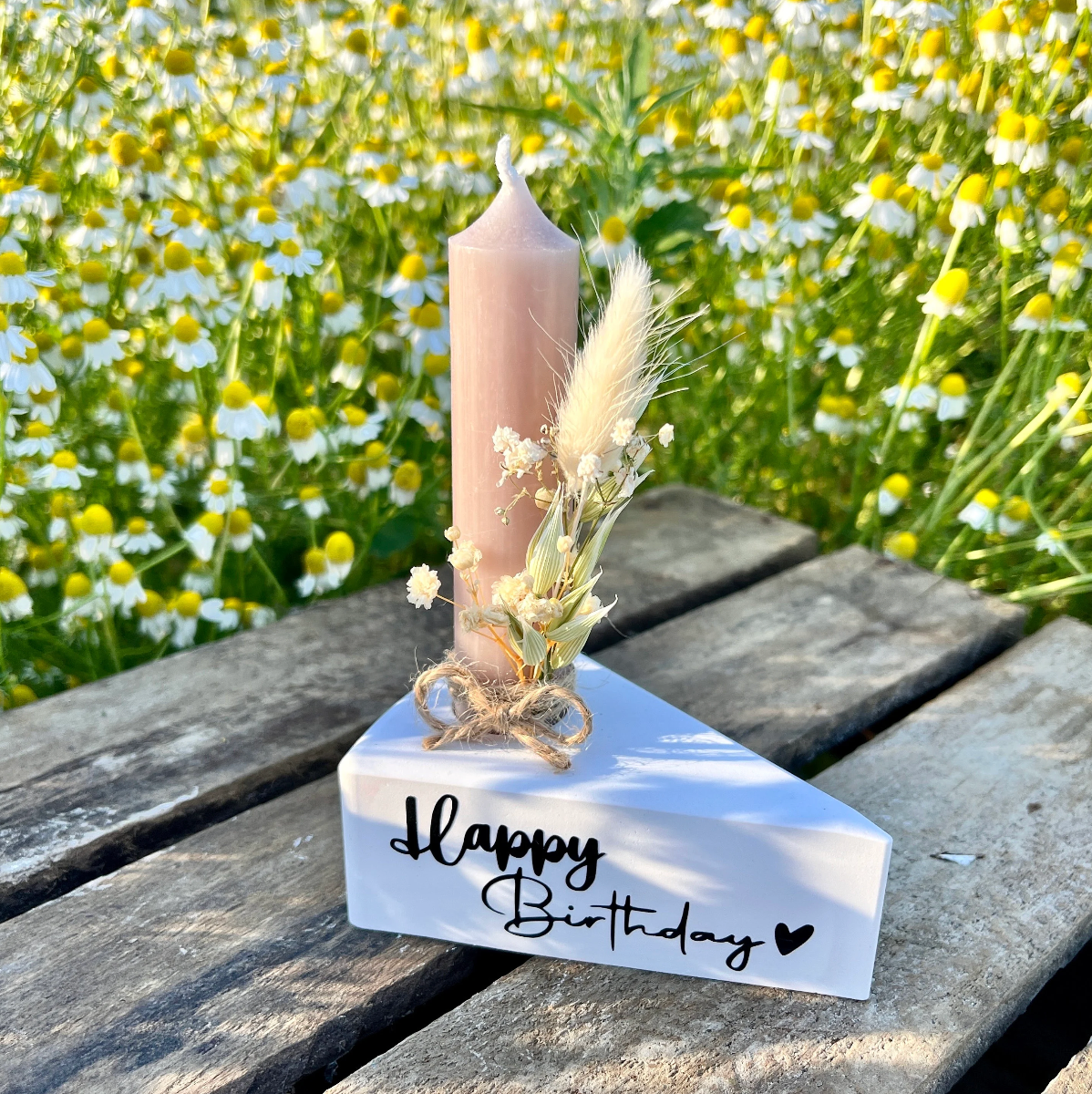 Pustekuchen/ Kerze zum Geburtstag/ Happy Birthday / Geburtstagskerze