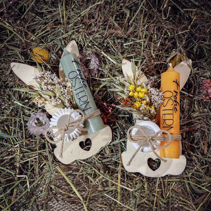 Osterdeko / Osterhase aus Holz / Mitbringsel Ostern