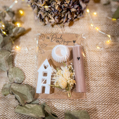 Kleines Mitbringsel / Kerzengeschenk / Kleines Dankeschön / Für Dich von Herzen / Lichthaus