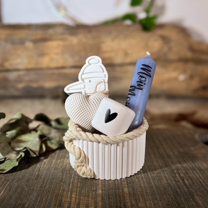 Maritimes Geschenk / Möwe / Geschenkset