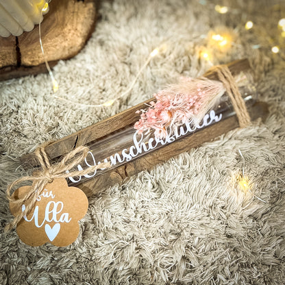 Geldgeschenk /Geburtstag/ Hochzeit / Wunscherfüller / Personalisiert